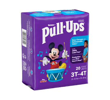 Image 2 of product Pull-Ups - Boys' Potty Training Pants, 3T-4T, 20 units