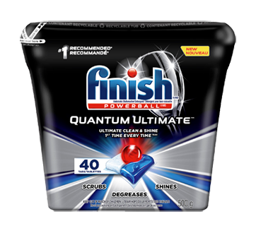 Image of product Finish - Powerball Automatic Dishwasher Detergent, 40 units