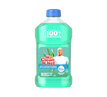 Image of product Mr. Clean - M. Net with Febreze Freshness Multi-Surface Cleaner, 1.33 L, Meadows & Rain