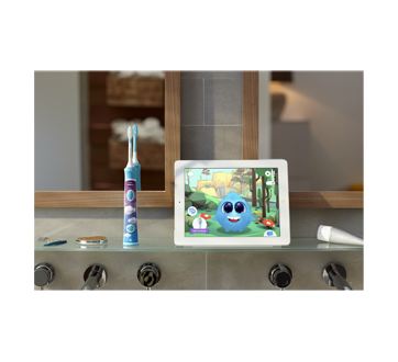 Image 3 of product Philips - Sonicare for Kids Bluetooth Connected Electric Toothbrush, 1 unit, Blue