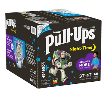 Boys' Night-Time Potty Training Pants, 3T-4T, 60 units – Pull-Ups : Training  pants