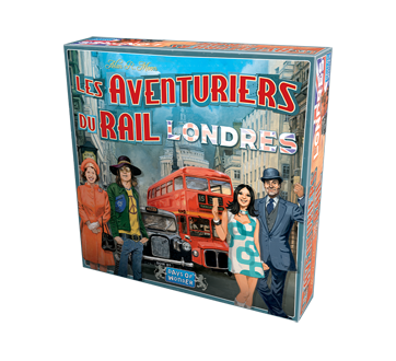 Image 2 of product Aventuriers du rail - Ticket to Ride London French Version