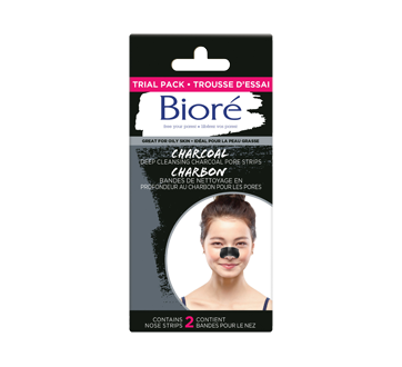 Deep Cleansing Charcoal Pore Strip, 2 units