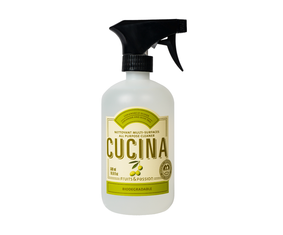 Cucina Coriander & Olive All Purpose Cleaner, 500 ml Fruits & Passion Allpurpose cleaner