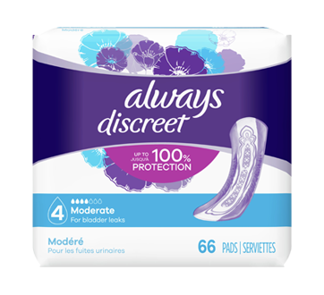 Image of product Always - Discreet Moderate Incontinence Pads