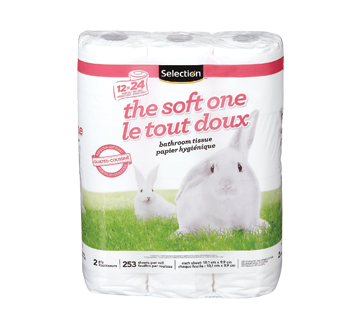The Soft One Bathroom Tissue, 12 units