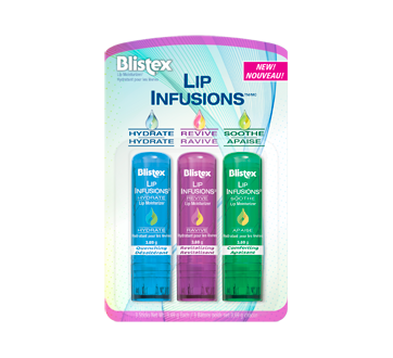 Lip Balm Protectant, 3 units, Infusion