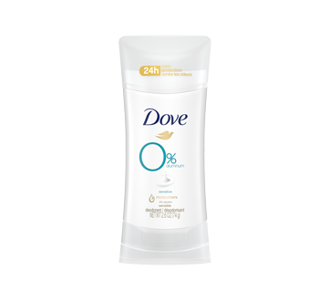 Image of product Dove - 0% Aluminum Deodorant, 74 g, Sensitive