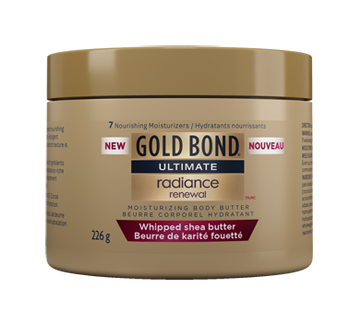Image of product Gold Bond - Ultimate Radiance Renewal Whipped Shea Butter, 226 g