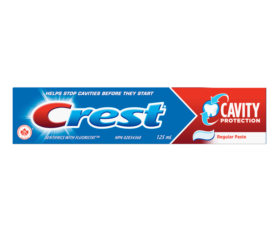 Cavity Protection Toothpaste, 125 ml Crest Toothpaste Jean Coutu