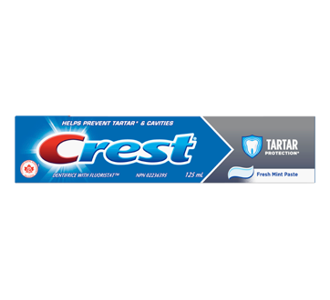 Image of product Crest - Tartar Protection Toothpaste, 125 ml