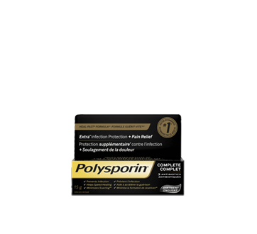 Image of product Polysporin - Complete Antibiotic Ointment, 15 g