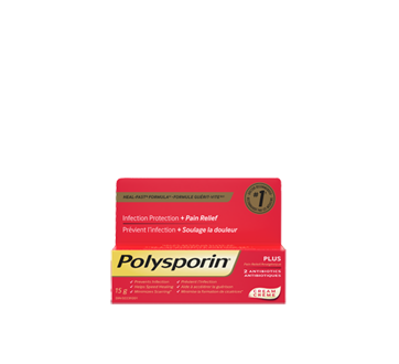 Image of product Polysporin - Plus Pain Relief Cream, 15 g