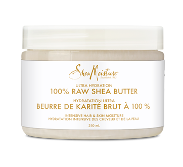 Intensive Hair & Skin Moisture 100% Raw Shea Butter, 310 ml – Shea Moisture  : Personal Care | Jean Coutu