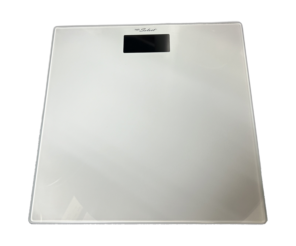 Electronic Bathroom Scale, 1 unit Health Select Bathroom scale