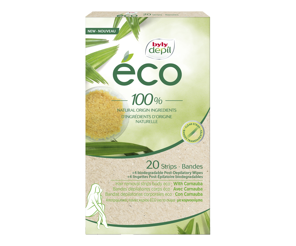 Éco Depilatory Body Strips, 20 units Byly Hair removal tools Jean