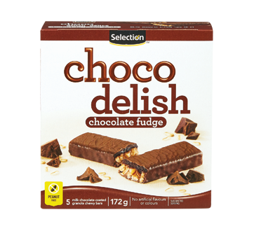 Choco Delish Milk Chocolate Coated, Chocolate Fudge, 172 g