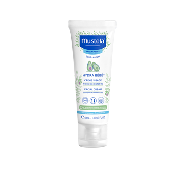Image of product Mustela - Hydra Bebe Facial Cream with Organic Avocado, 40 ml