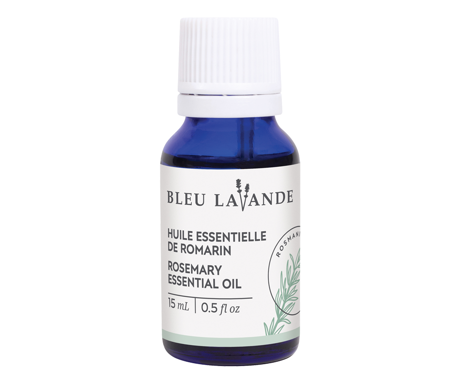 Essential Oil, Rosemary, 15 ml Bleu Lavande Essential Oils Jean Coutu