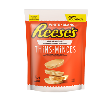 Image of product Hershey's - Reese's Peanut Butter Cups Thins, White