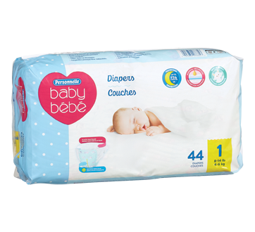 Image of product Personnelle Baby - Diapers Jumbo Size 1, 44 units
