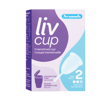 Image of product Personnelle - Liv Cup Menstrual Cup, 1 unit, Size 2