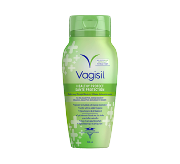 Image of product Vagisil - Health Protect Intimate Wash, 240 ml, Tea Tree, Eucalypstus, Neem & Rosemary