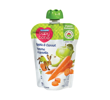 Baby Food Purée 6 Months+, Apple & Carrot, 128 ml – Personnelle Baby : Food  and juice