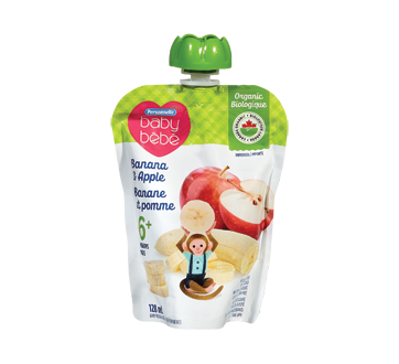 Baby Food Purée 6 Months+, 128 ml, Apple & Banana