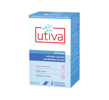 Image of product Utiva - Urinary Infection Test Strips, 3 units