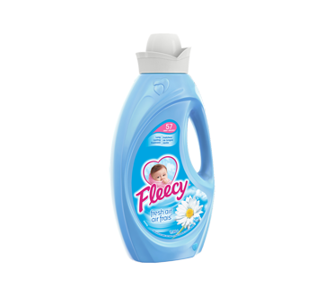 Image of product Fleecy - Concentrated Fabric Softener, 1.36 L, Fresh Air