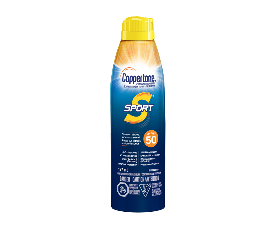Sport Sunscreen Continuous Spray SPF 50, 177 ml Coppertone