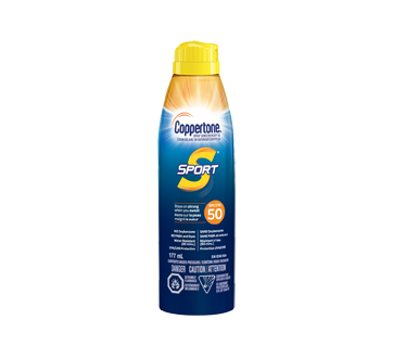 Sport Sunscreen Continuous Spray SPF 50, 177 ml