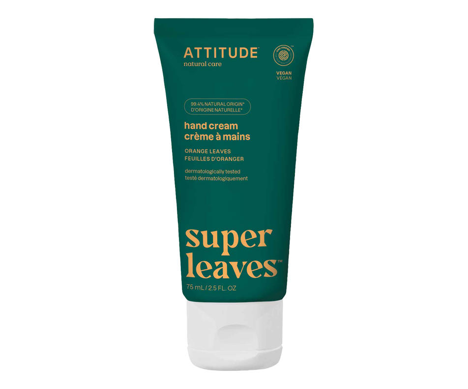 Super Leaves Hand Cream, Orange Leaves, 75 ml Attitude Lotions and