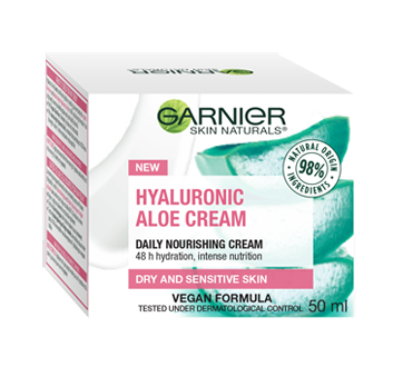 Skin Naturals Hyaluronic Aloe Cream, 50 ml