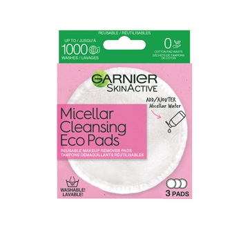 SkinActive Micellar Cleansing Eco Pads 3 units