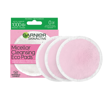 Image 2 of product Garnier - SkinActive Micellar Cleansing Eco Pads, 3 units