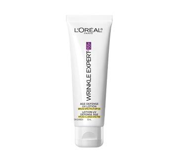 Image 1 of product L'Oréal Paris - Wrinkle Expert 55+ Age Defense UV Lotion for Face with SPF 30, 50 ml