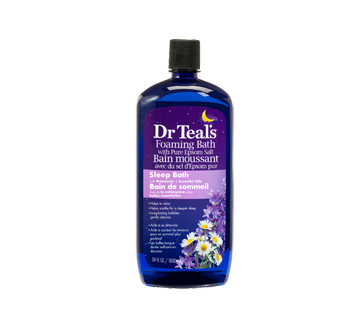 Image of product Dr Teal's - Foaming Bath with Pure Epsom Salt, Sleep Bath, 1000 ml
