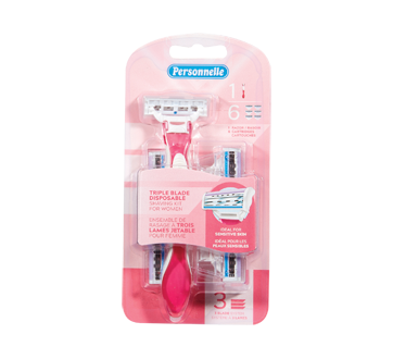 Image 1 of product Personnelle - Hydrid 3 Blades Razor