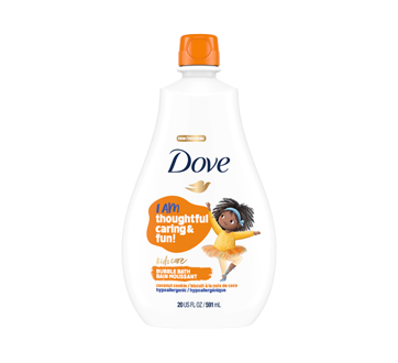Image 1 of product Dove - Kids Care Bubble Bath Hypoallergenic for kids, 591 ml, Coconut Cookie