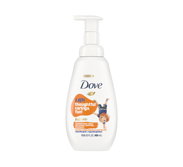Image 1 of product Dove - Kids Care Foaming Body Wash Hypoallergenic for kids, 400 ml, Coconut Cookie