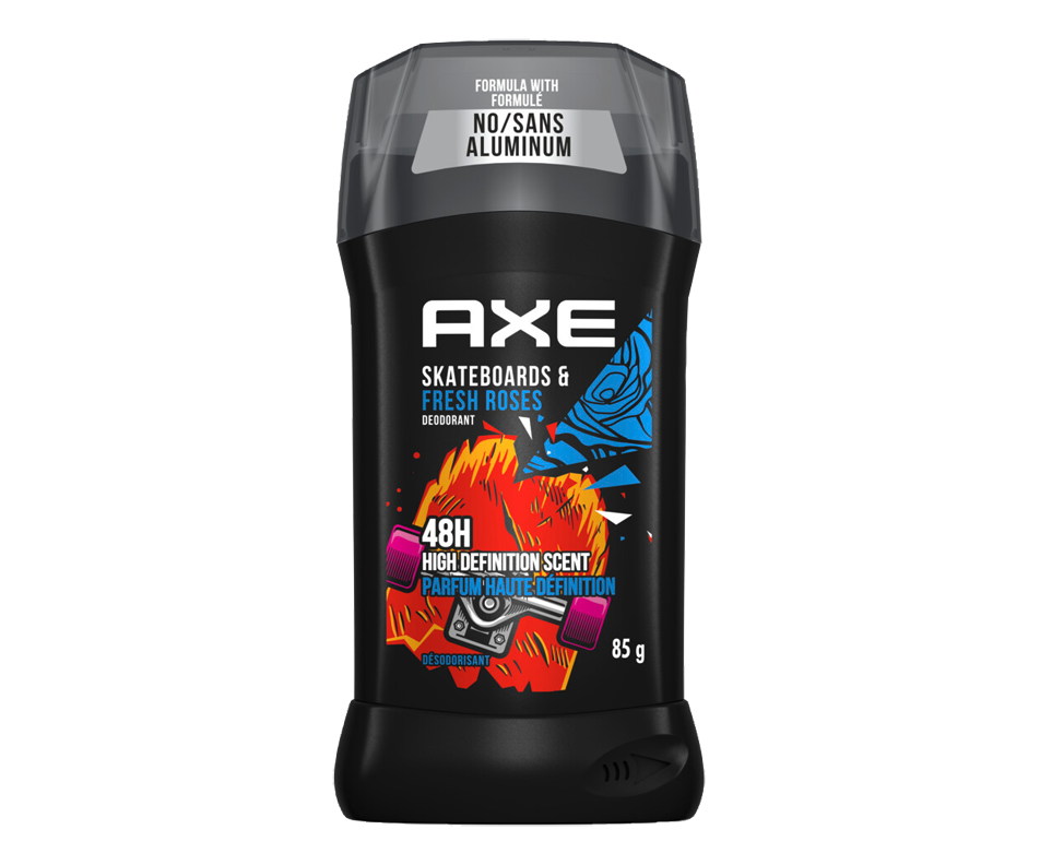 Skateboard & Fresh Roses Deodorant, 85 g Axe Antiperspirant Jean