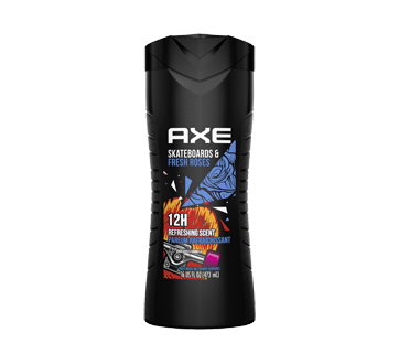 Skateboard & Fresh Roses Body Wash, 473 ml, Refreshing Scent