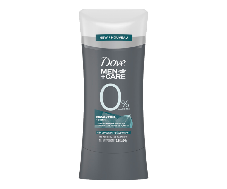 48H Deodorant, 74 g, Eucalyptus + Birch Dove Men + Care