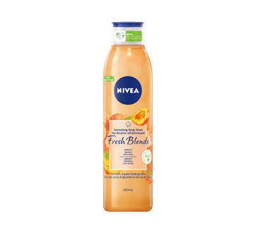 Fresh Blends Refreshing Body Wash, 500 ml, Apricot Mango & Rice Milk