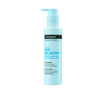 Image of product Neutrogena - Skin Balancing Gel Cleanser Normal & Combination Skin, 186 ml