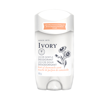 Image of product Ivory - Deodorant 24h Gentle, 68 g, Hint of Chamomile
