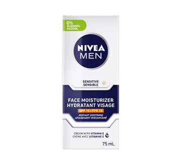 Sensitive Face Moisturizer with SPF 15, 75 ml