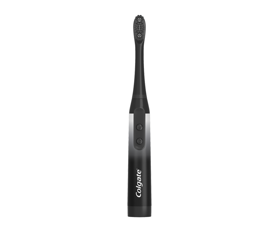 360 Charcoal Powered Battery Toothbrush, 1 unit Colgate Toothbrush
